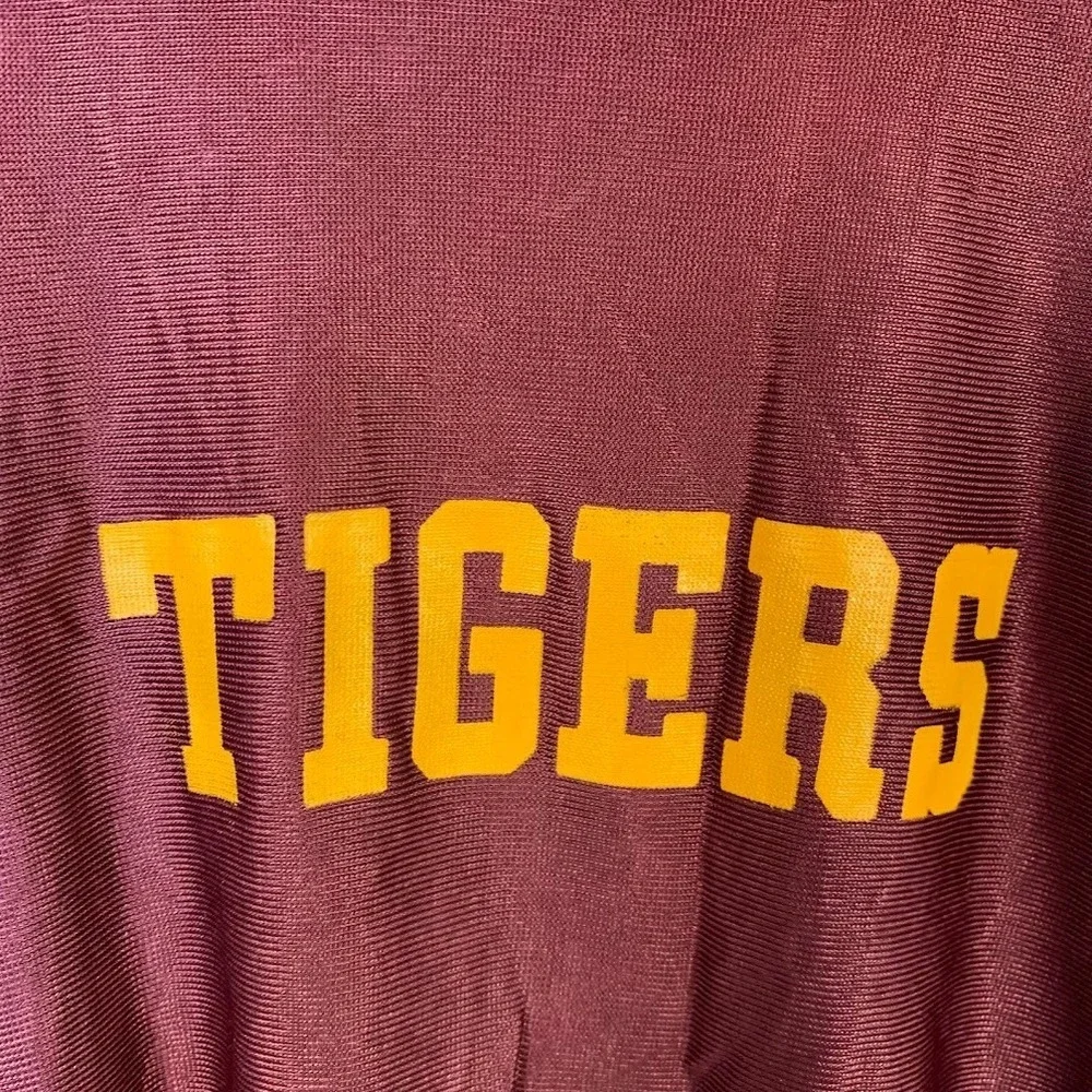 Vintage 60s‎ 70s Mason Basketball Jersey Tigers Maroon/Gold Size Youth Small